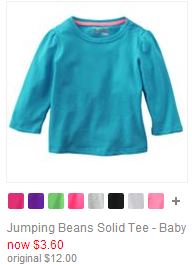 jumping beans baby tee
