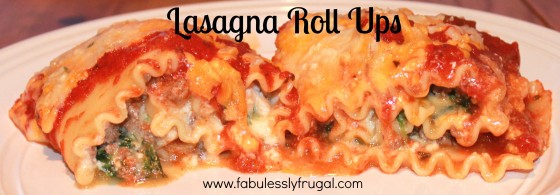 lasagna roll ups