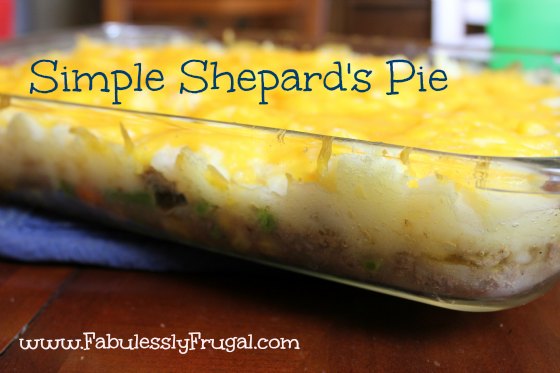 simple shepard's pie