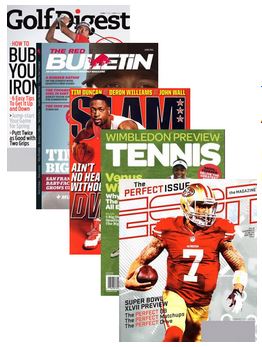 sports magazines