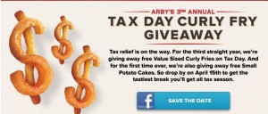 Arby's Curley Fries