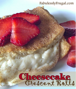 Cheesecake Crescent Rolls