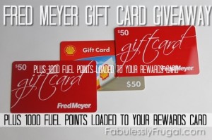 Fred Meyer Gift Card Giveaway