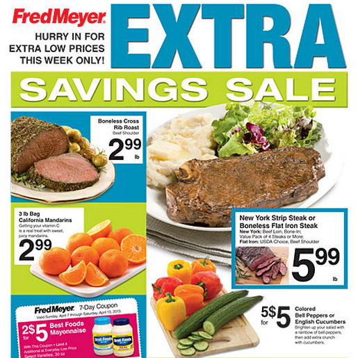 Fred Meyer ad 4-07