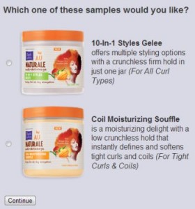 Free-hair-sample