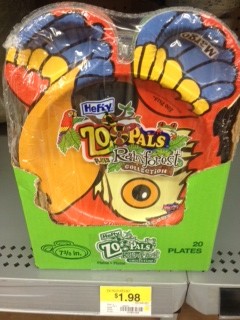 Hefty Zoo Pals Paper Plates at Walmart IHTM