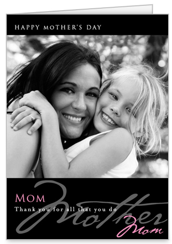 Shutterfly Mother's Day card