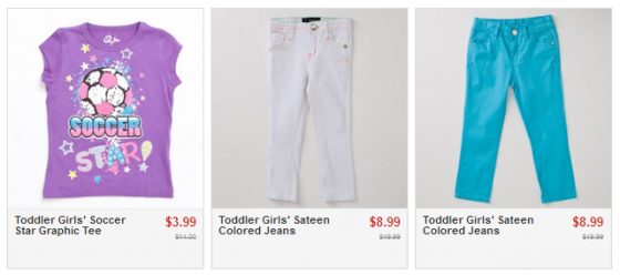 Totsy Toddler Girls Summer clothing