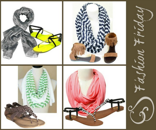 cents of style sandals scarves