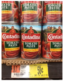 Contadina Tomato paste walmart