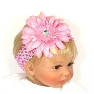 Daisy flower clips and headbands