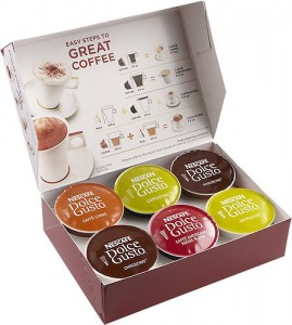 DeLonghi Nescafe Dolce Gusto Piccolo Plus Coffeemaker cups