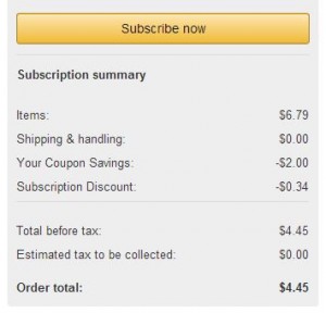 Downy Unstopables order total