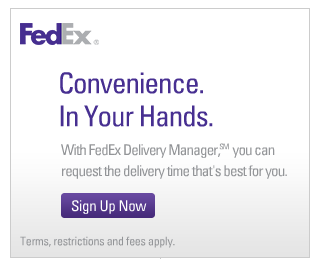 Fed Ex Delivery Manager Banner