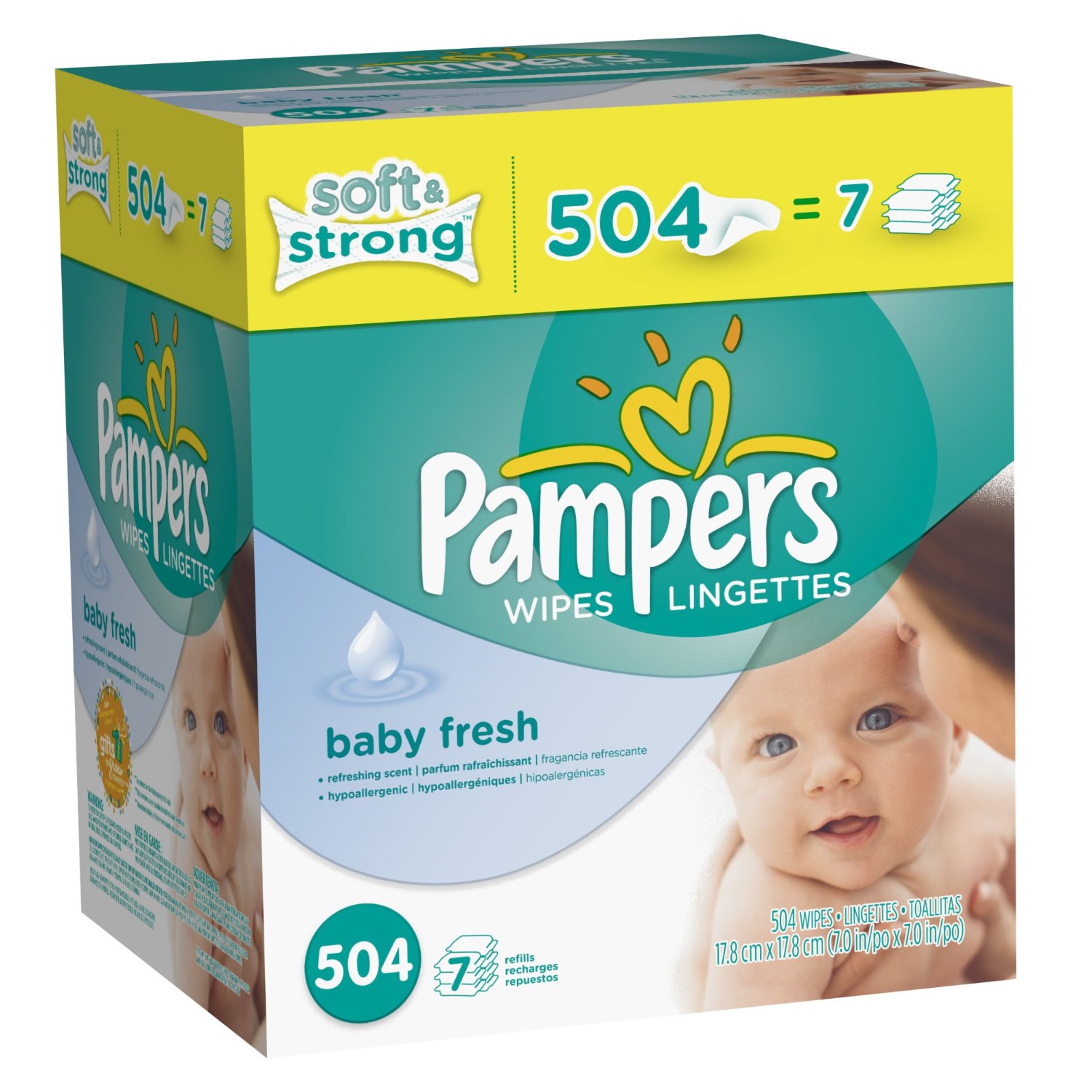 Pampers Softcare Baby Fresh Wipes