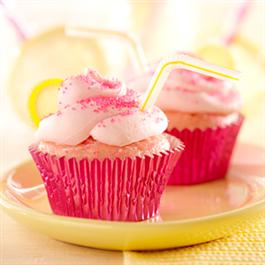 Pink Lemonade Cupcakes