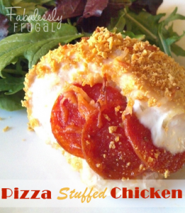 Pizza Stuffed Chicken