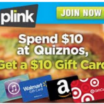 Plink Quiznos
