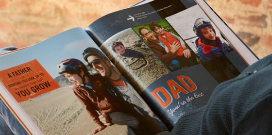 Shutterfly Dad photobook