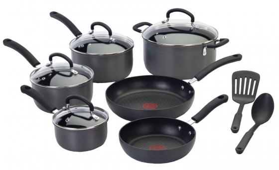T-Fal Ultimate Har Anodized 12 piece set