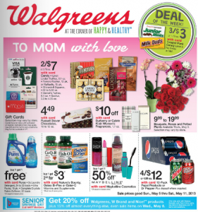 Walgreens Coupon Deals 5-5 to 5-11