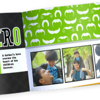 York father's day photo book