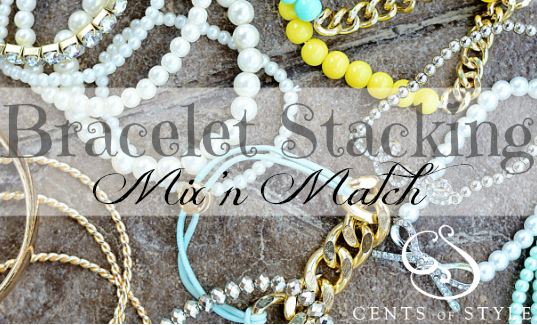 bracelet stacking