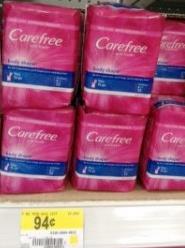carefree liners ihtm walmart