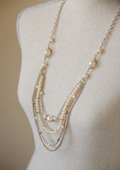 cents of style mutlistrand pearl necklace