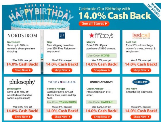 ebates happy birthday
