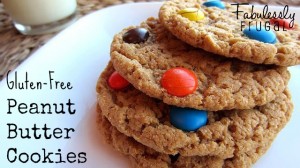 gluten free peanut butter cookies