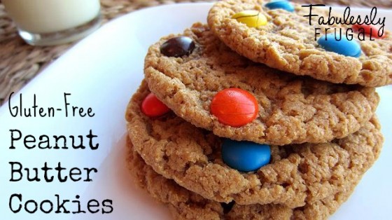 gluten free peanut butter cookies