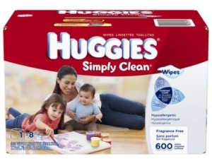 huggies simply clean wipes 600 ct