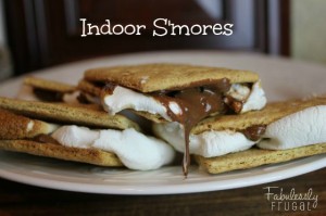 indoor s'mores