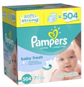 pampers softcare baby fresh wipes 7x box