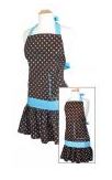 sadie apron blue chocolate flirty aprons