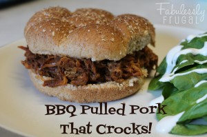 BBQ Pulled Pork That Crocks