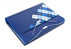 Duo binder blue