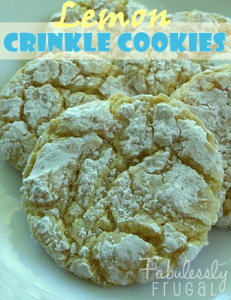 Lemon Crinkle Cookies 2