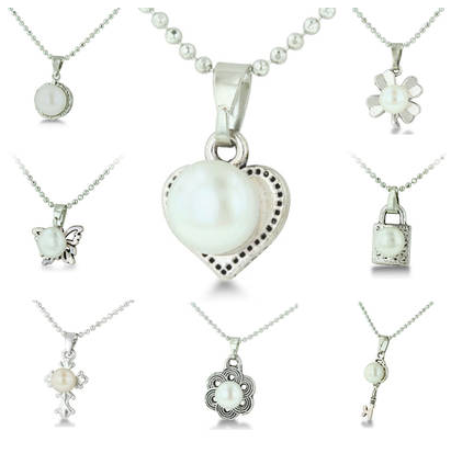 Pearl necklaces