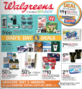 Walgreens Coupon Deals June 9-15, 2013