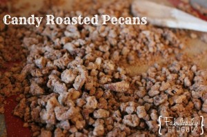 candied roasted pecans