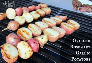grilled potatoes