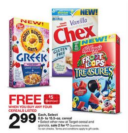 target cereal in ad 6-13