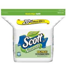 Scott Moist Wipes Refill (170 Wipes)