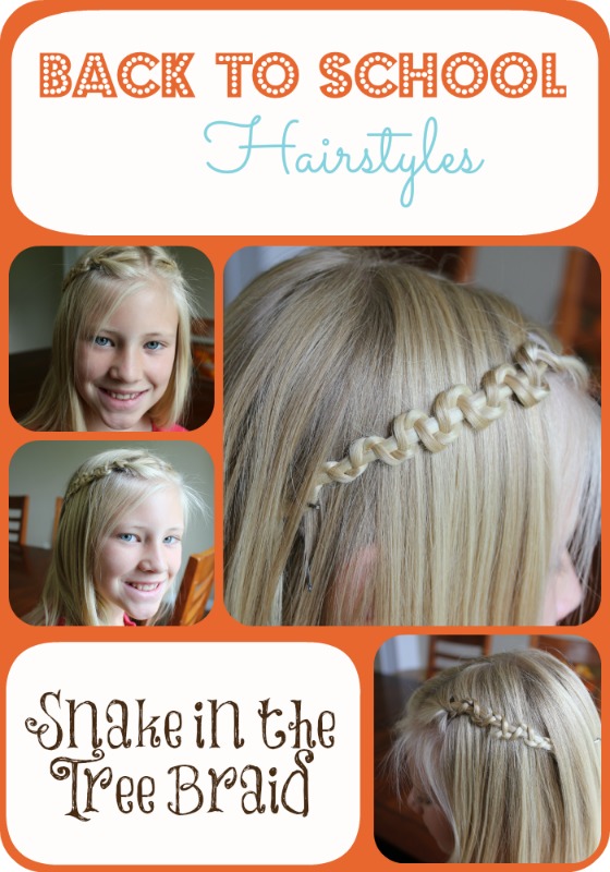 Back to School Hairstyles - Snake in the Tree Braid | Fabulessly ...