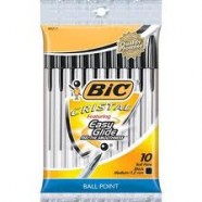 Bic crystal pens 10 pack black product image
