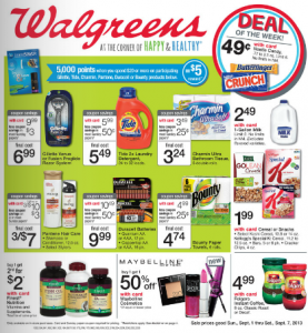 Walgreens Coupon Deals September 1-7, 2013