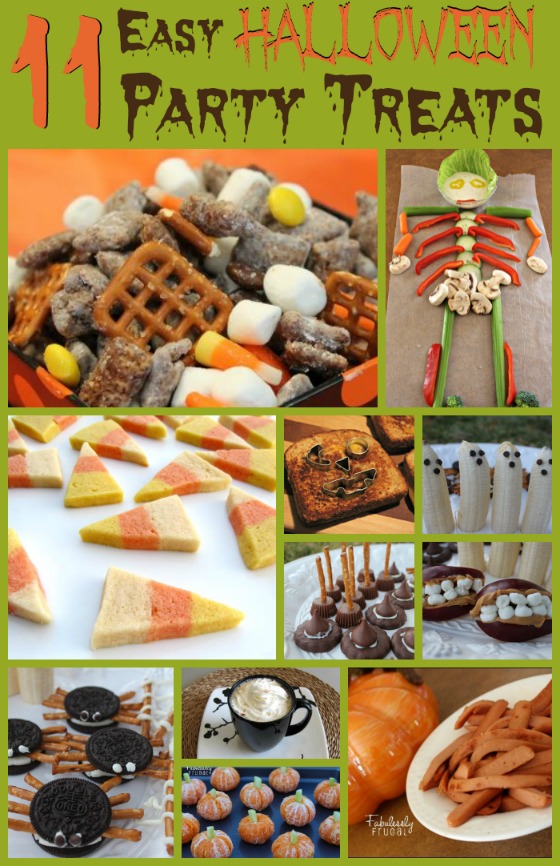 11 Easy Halloween Party Treats