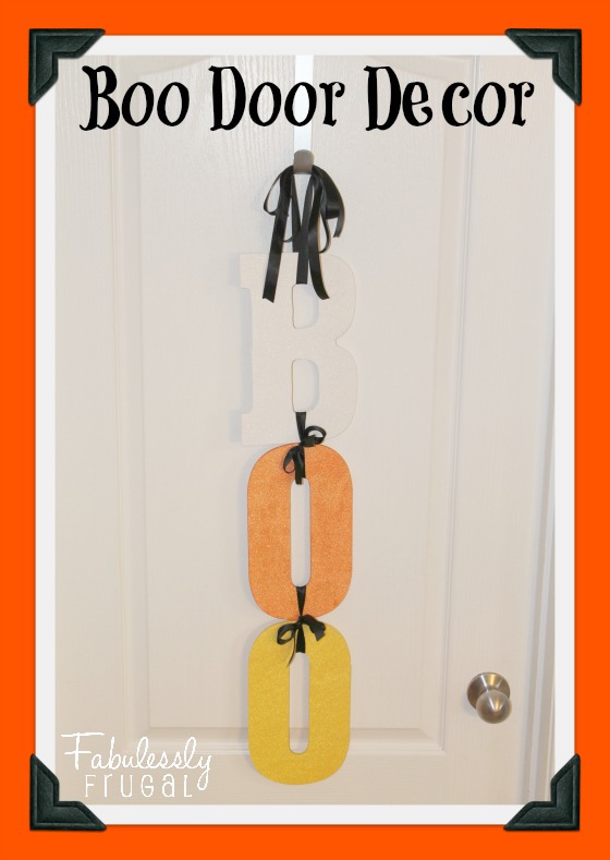 Boo Craft Border Orange